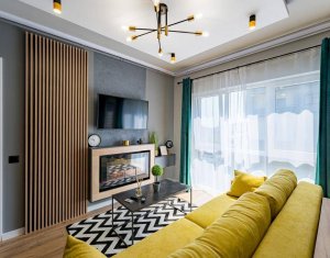 Vanzare apartament 3 camere finisat si mobilat modern, cu terasa, Floresti  