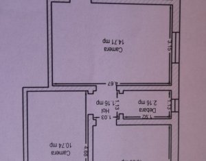 Eladás lakás 3 szobák on Cluj-napoca, Zóna Manastur