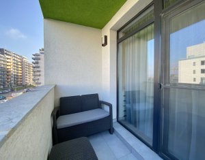 Apartament cu 3 camere, str Soporului, mobilat lux, parcare subterana