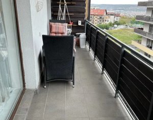 Apartament modern, 55 mp+11 mp terasa, loc de parcare, Buna Ziua