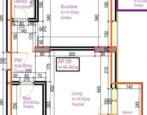 Apartament 2 camere, 44 mp, Dambul Rotund, zona Lidl 