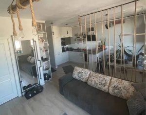 De vanzare apartament cu 2 camere si terasa mobilat si utilat