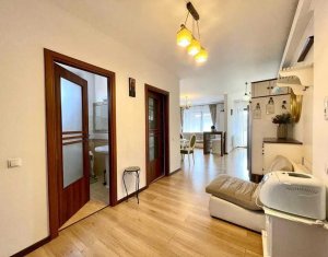 Apartament cu 3 camere finisat si mobilat, parcare subterana